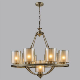 Люстра 6524/9 Lumion Античная латунь