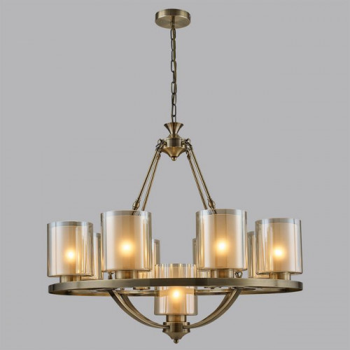 Люстра 6524/9 Lumion Античная латунь