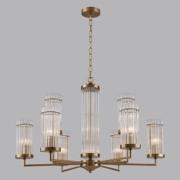 Люстра 6527/9 Lumion Латунь