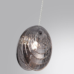Светильник подвесной 5038/1 Odeon Light Черный/дымчатый