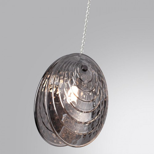 Светильник подвесной 5038/1 Odeon Light Черный/дымчатый