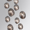 Люстра 5038/11 Odeon Light Черный/дымчатый