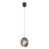 Светильник подвесной 5038/1A Odeon Light Черный/дымчатый