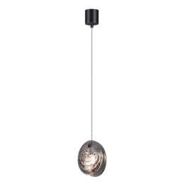 Светильник подвесной 5038/1A Odeon Light Черный/дымчатый