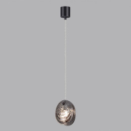Светильник подвесной 5038/1A Odeon Light Черный/дымчатый