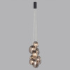 Люстра 5038/8 Odeon Light Черный/дымчатый