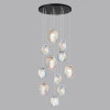 Люстра 5039/11 Odeon Light Черный/перламутровый
