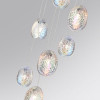 Люстра 5039/7 Odeon Light Черный/перламутровый