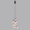 Люстра 5039/8 Odeon Light Черный/перламутровый
