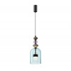 Светильник подвесной 5046/12L Odeon Light Черный/голубой