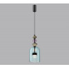 Светильник подвесной 5046/12L Odeon Light Черный/голубой