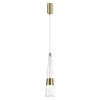 Светильник подвесной 5043/12L Odeon Light Глянц.золото/прозрачный