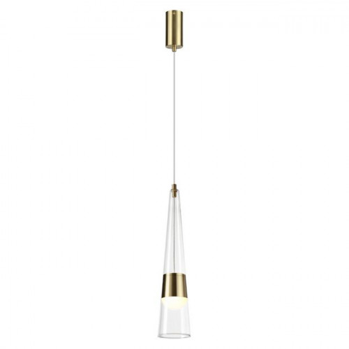 Светильник подвесной 5043/12L Odeon Light Глянц.золото/прозрачный