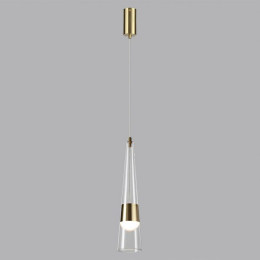 Светильник подвесной 5043/12L Odeon Light Глянц.золото/прозрачный
