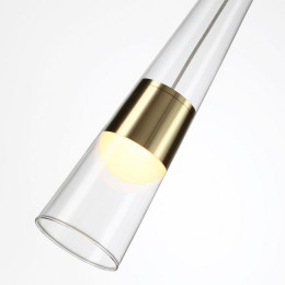 Светильник подвесной 5043/12L Odeon Light Глянц.золото/прозрачный