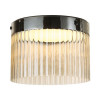 Светильник потолочный 5047/24LC Odeon Light Черный/светл.янтарный