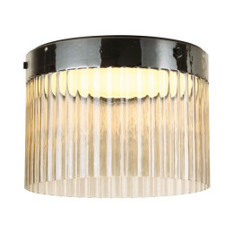 Светильник потолочный 5047/24LC Odeon Light Черный/светл.янтарный