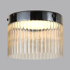 Светильник потолочный 5047/24LC Odeon Light Черный/светл.янтарный