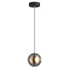 Светильник подвесной 5041/12L Odeon Light Черн./золото/дымчатый