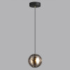 Светильник подвесной 5041/12L Odeon Light Черн./золото/дымчатый