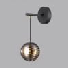 Светильник настенный 5041/12WL Odeon Light Черн./золото/дымчатый