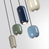 Светильник подвесной 5053/7 Odeon Light Цвет слонов.кости/мультиколор