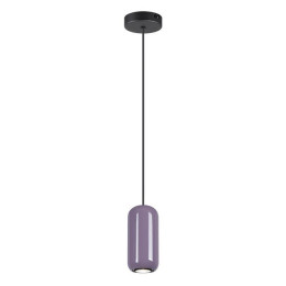 Светильник подвесной 5053/1 Odeon Light Черный/сиреневый