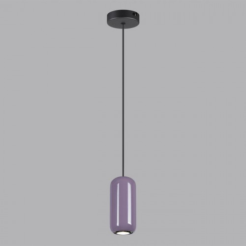 Светильник подвесной 5053/1 Odeon Light Черный/сиреневый
