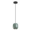 Светильник подвесной 5053/1C Odeon Light Черный/зеленый