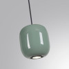 Светильник подвесной 5053/1C Odeon Light Черный/зеленый