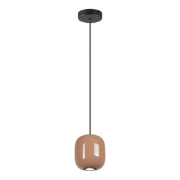 Светильник подвесной 5053/1G Odeon Light Черный/св.терракотовый