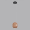 Светильник подвесной 5053/1G Odeon Light Черный/св.терракотовый