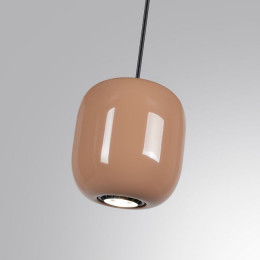 Светильник подвесной 5053/1G Odeon Light Черный/св.терракотовый