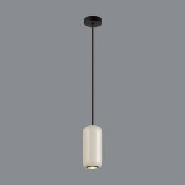 Светильник подвесной 5060/1G Odeon Light Черный/цвет слоновой кости