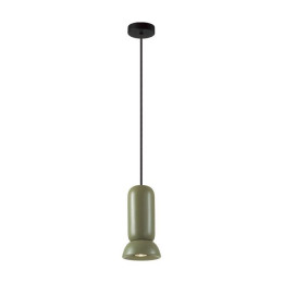 Светильник подвесной 5054/1B Odeon Light Черный/зеленый