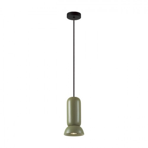 Светильник подвесной 5054/1B Odeon Light Черный/зеленый