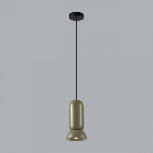 Светильник подвесной 5054/1B Odeon Light Черный/зеленый