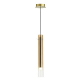 Светильник подвесной 5061/5LB Odeon Light Золотой/янтарный