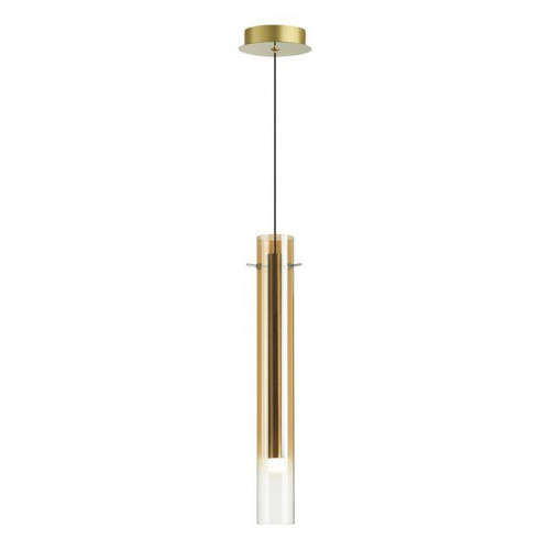 Светильник подвесной 5061/5LB Odeon Light Золотой/янтарный