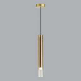 Светильник подвесной 5061/5LB Odeon Light Золотой/янтарный