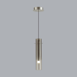 Светильник подвесной 5062/5LA Odeon Light Серебристый/дымчатый