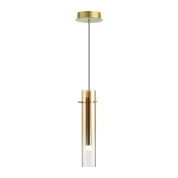 Светильник подвесной 5062/5LB Odeon Light Золотой/янтарный