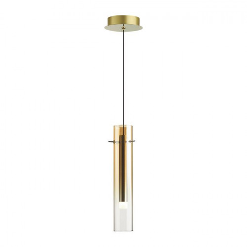 Светильник подвесной 5062/5LB Odeon Light Золотой/янтарный
