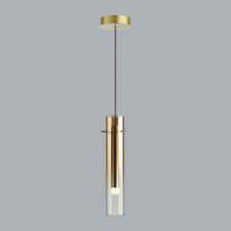 Светильник подвесной 5062/5LB Odeon Light Золотой/янтарный