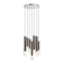 Люстра 5061/32LA Odeon Light Серебристый/дымчатый