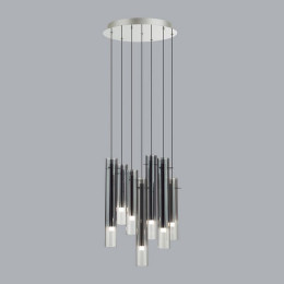 Люстра 5061/32LA Odeon Light Серебристый/дымчатый
