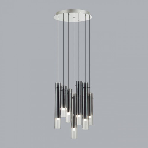 Люстра 5061/32LA Odeon Light Серебристый/дымчатый