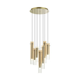 Люстра 5061/32LB Odeon Light Золотой/янтарный