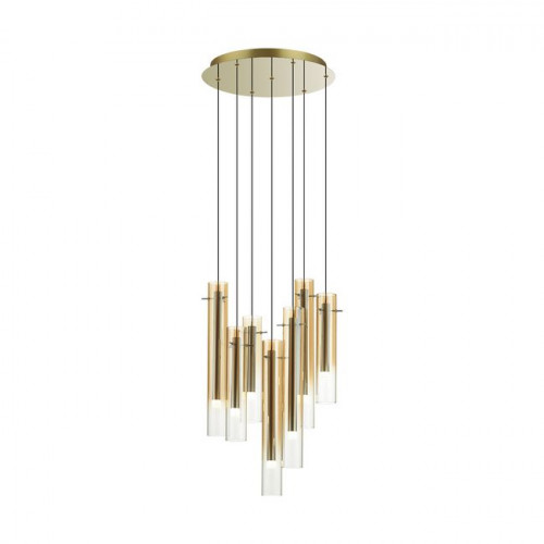 Люстра 5061/32LB Odeon Light Золотой/янтарный