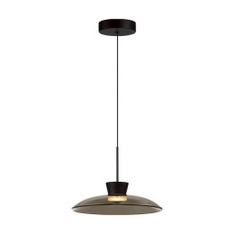 Светильник подвесной 5055/9L Odeon Light Черный/дымчатый